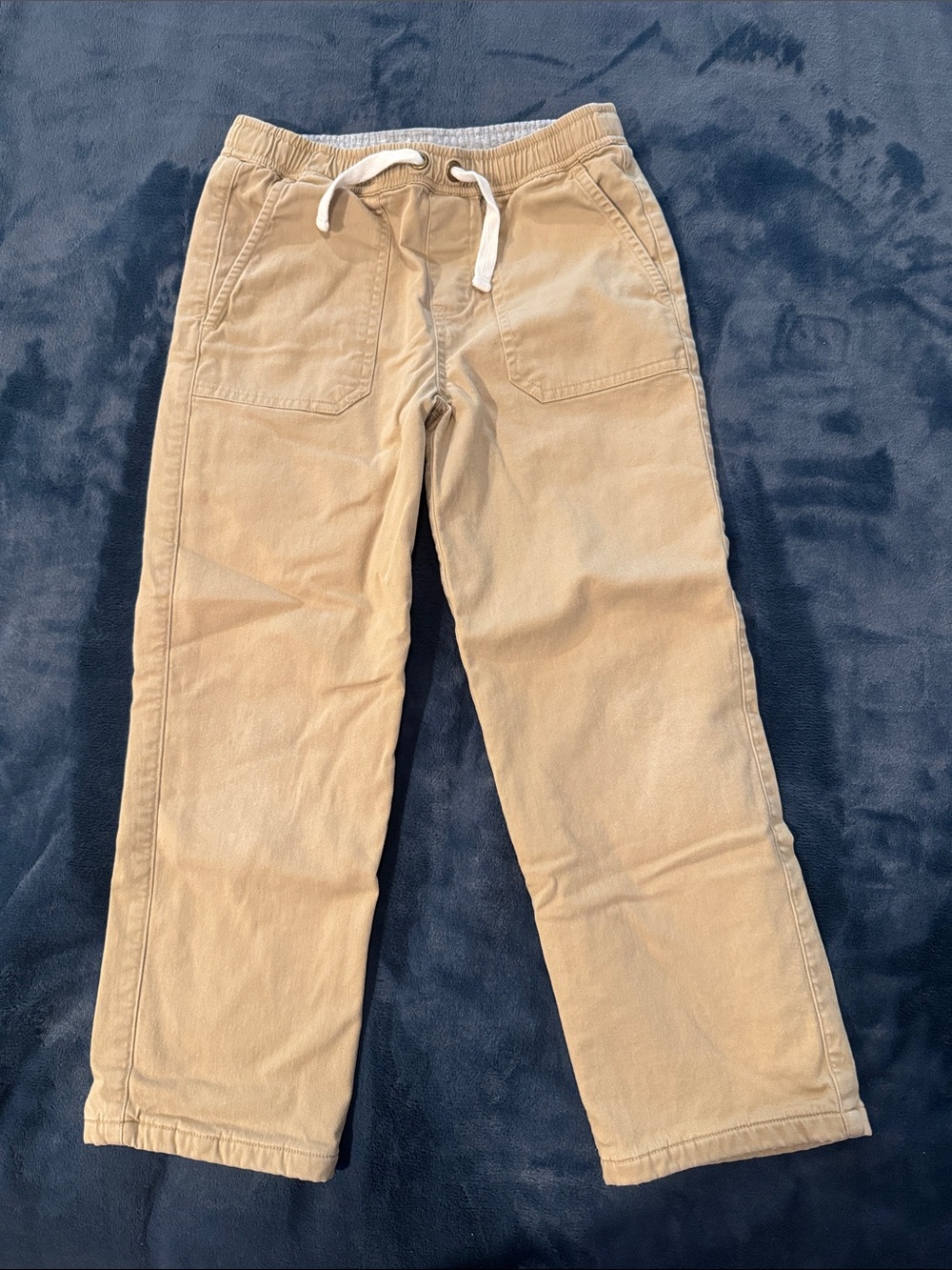 Primary Tan Drawstring Corduroy Kids Pants